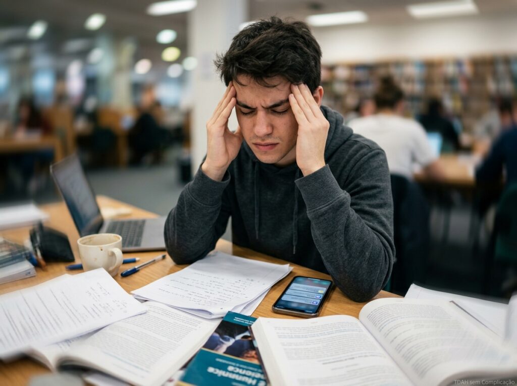 Por que o TDAH provoca procrastinação